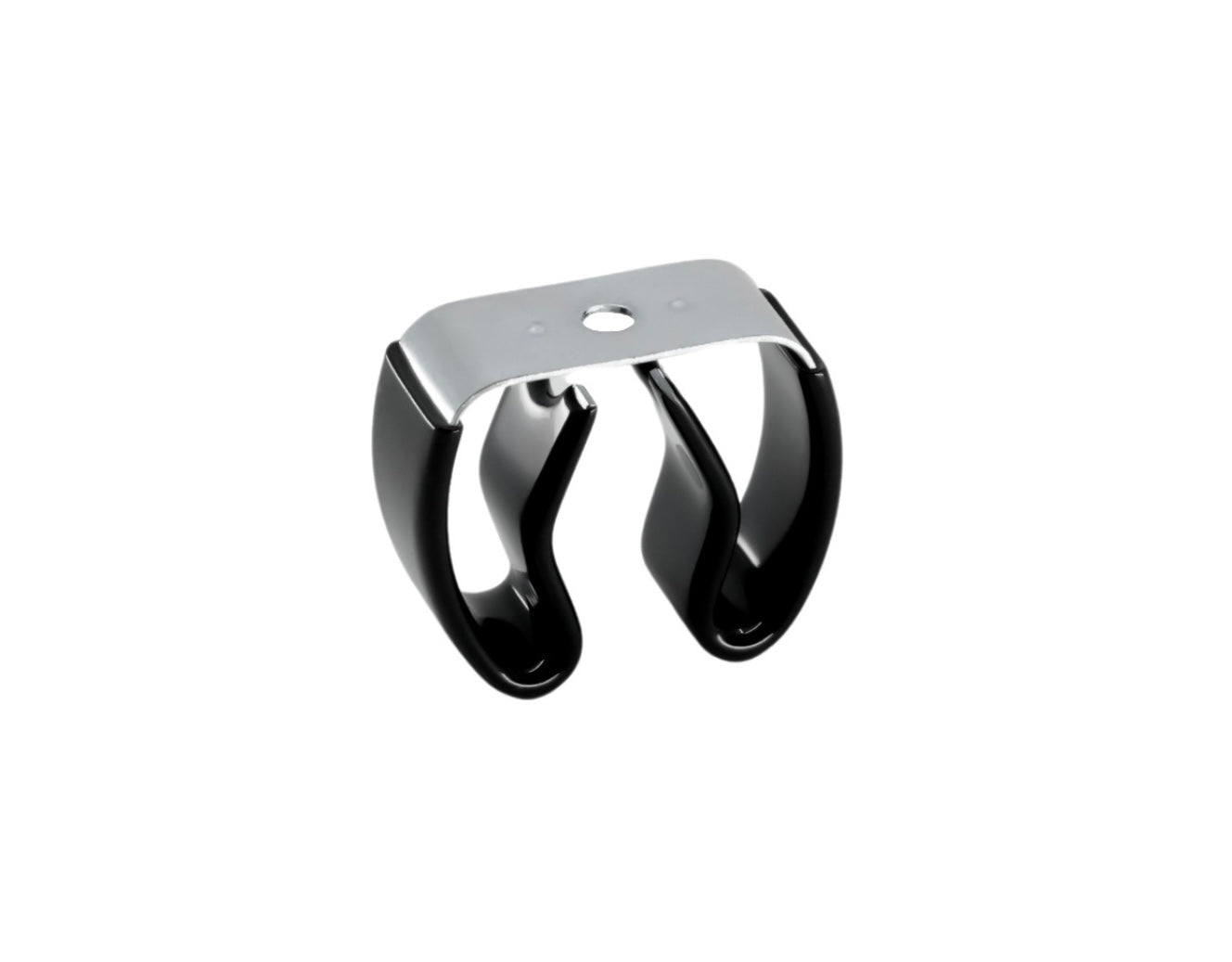 Spring Steel Gripper Clip - Half Vinyl Coated - 3/4